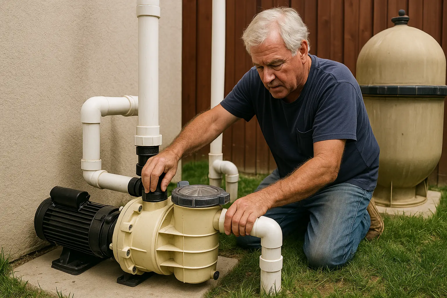 Cambio de bomba — Maipú